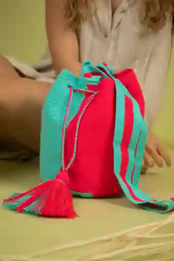 Mochila / Bolso Wayuu Bicolor 002