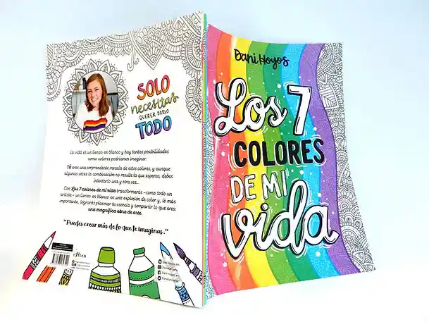 Libro De Mandalas Los 7 Colores De Mi Vida Libro Colorear