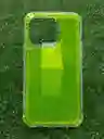 Iphone 13 Pro Max Forro Protector | Shscase 360 | Transparente / Verde Neon | Bordes Reforzados | Carcasa | Funda | Antigolpe | Excelente Proteccion | Apple