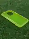 Iphone 13 Pro Max Forro Protector | Shscase 360 | Transparente / Verde Neon | Bordes Reforzados | Carcasa | Funda | Antigolpe | Excelente Proteccion | Apple