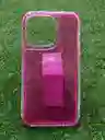 Iphone 13 Pro Max Forro Protector | Shscase 360 | Transparente / Fucsia | Bordes Reforzados | Carcasa | Funda | Antigolpe | Excelente Proteccion | Apple