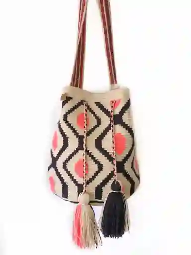 Mochila Bolso Wayuu De Diseño Mgd009