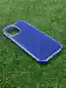 Iphone 12 | Forro Protector | Shscase 360 | Transparente / Azul | Bordes Reforzados | Carcasa | Funda | Antigolpe | Excelente Proteccion | Apple