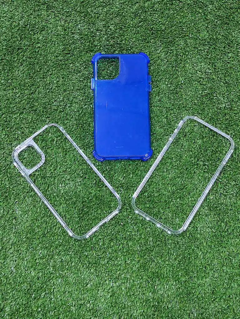 Iphone 11 Forro Protector | Shscase 360 | Transparente / Azul | Bordes Reforzados | Carcasa | Funda | Antigolpe | Excelente Proteccion | Apple