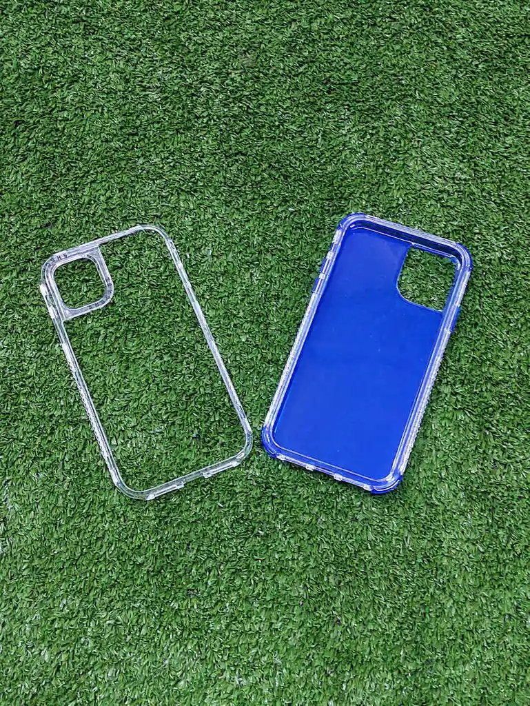 Iphone 11 Forro Protector | Shscase 360 | Transparente / Azul | Bordes Reforzados | Carcasa | Funda | Antigolpe | Excelente Proteccion | Apple