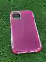 Iphone 11 Forro Protector | Shscase 360 | Transparente / Fucsia | Bordes Reforzados | Carcasa | Funda | Antigolpe | Excelente Proteccion | Apple