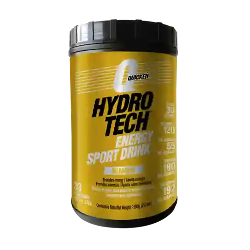 Quicken Hydrotech 2.6lb Bebida Hidratante Y Energética Maracuya