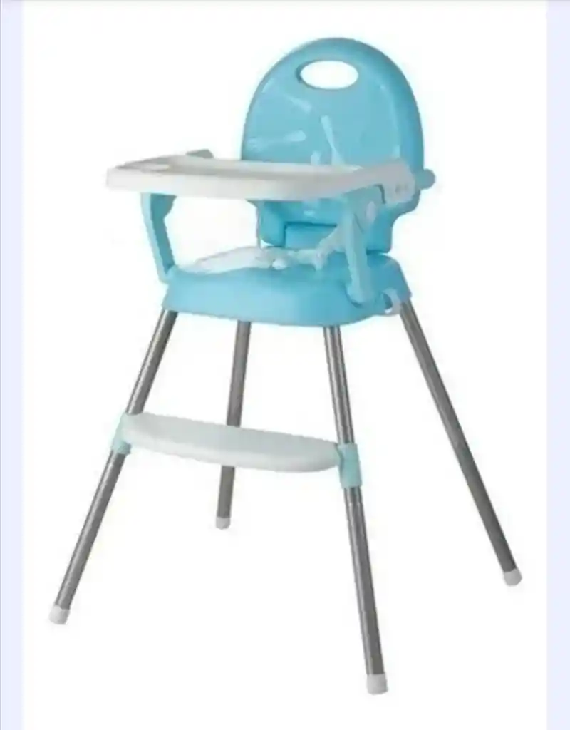 Silla Comedor Bebé 3 En 1 Azul