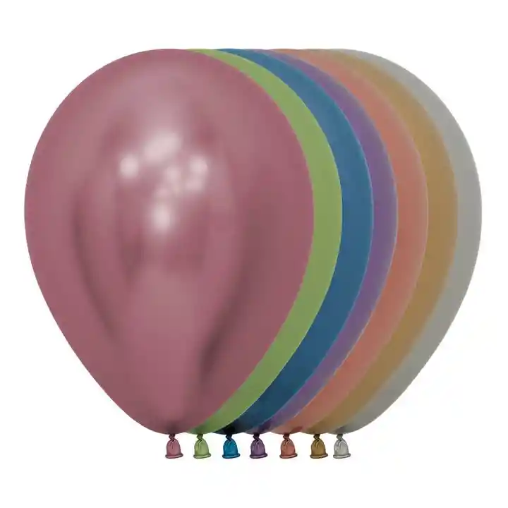 Globos R12 Reflex Surtido Paquete X 10. Sempertex