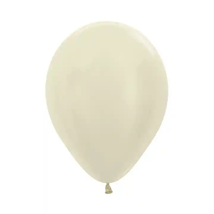 Disponible Bombas Globos R12 Satin Marfil Paquete X 10. Sempertex