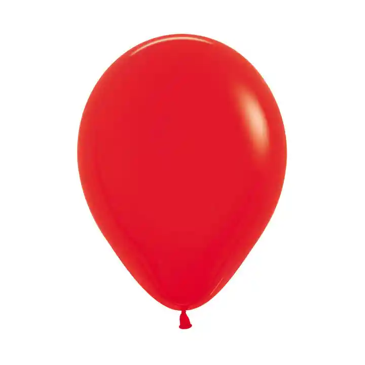 Globos R12 Fashion Rojo X 10 Unidades Sempertex