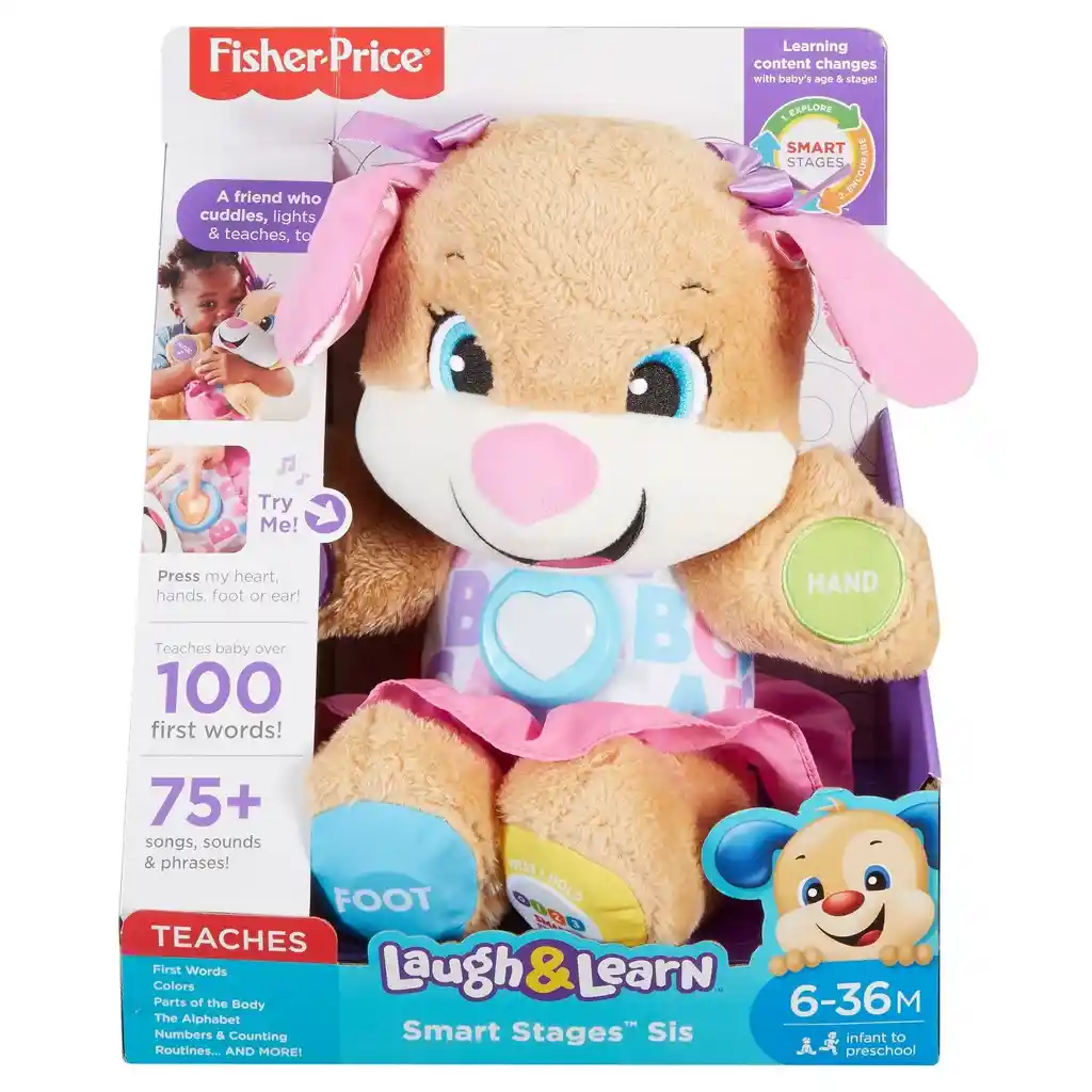 Fisher Price Perritaaprende Conmigo Hermanita Sis