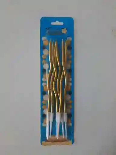 Vela Espiral Dorada