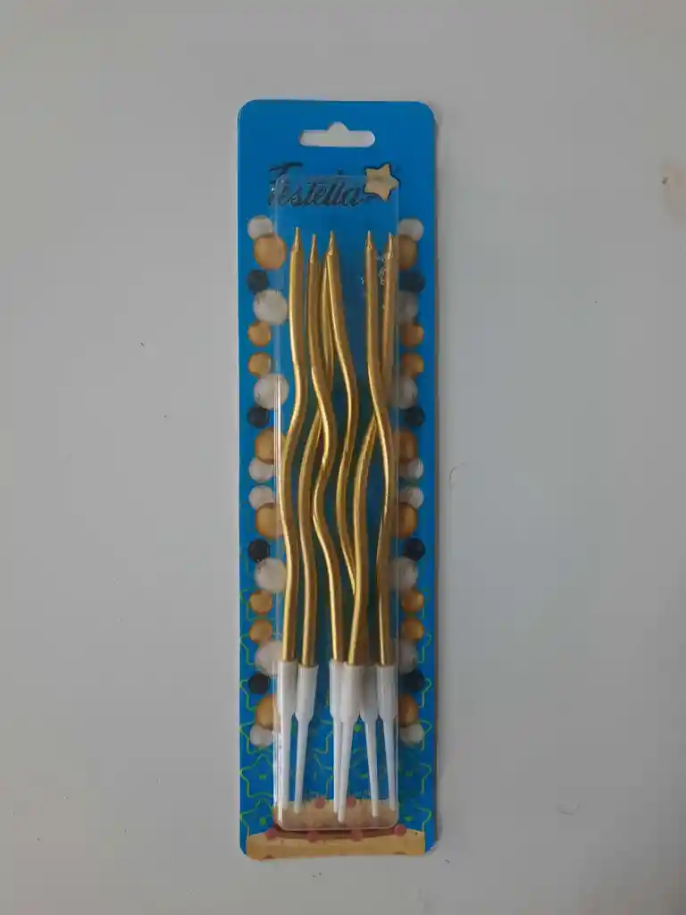 Vela Espiral Dorada