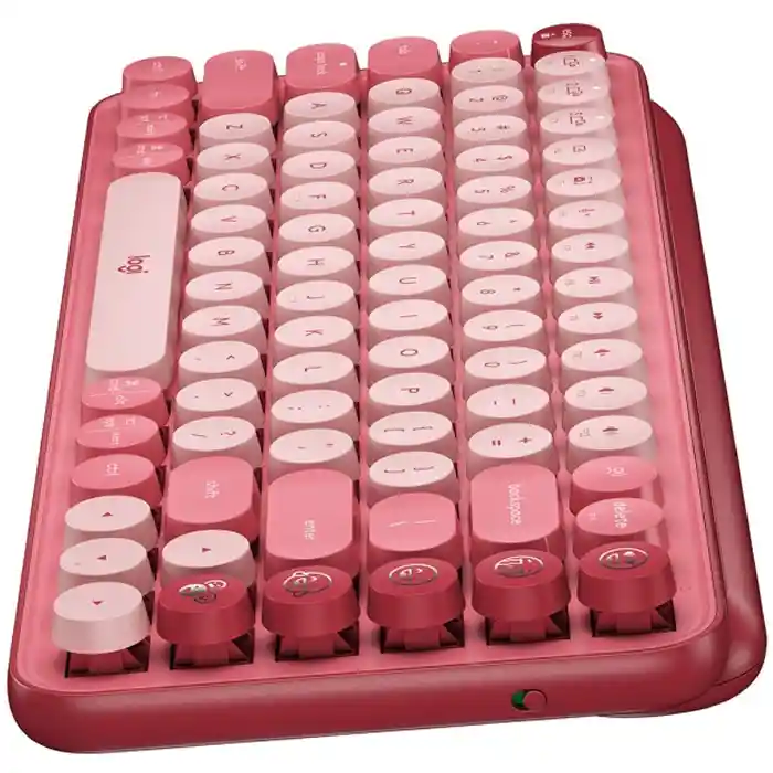 Teclado Logitech Pop Keys Rosado
