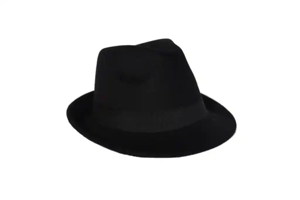 Sombrero Fedora Ala Corta En Paño