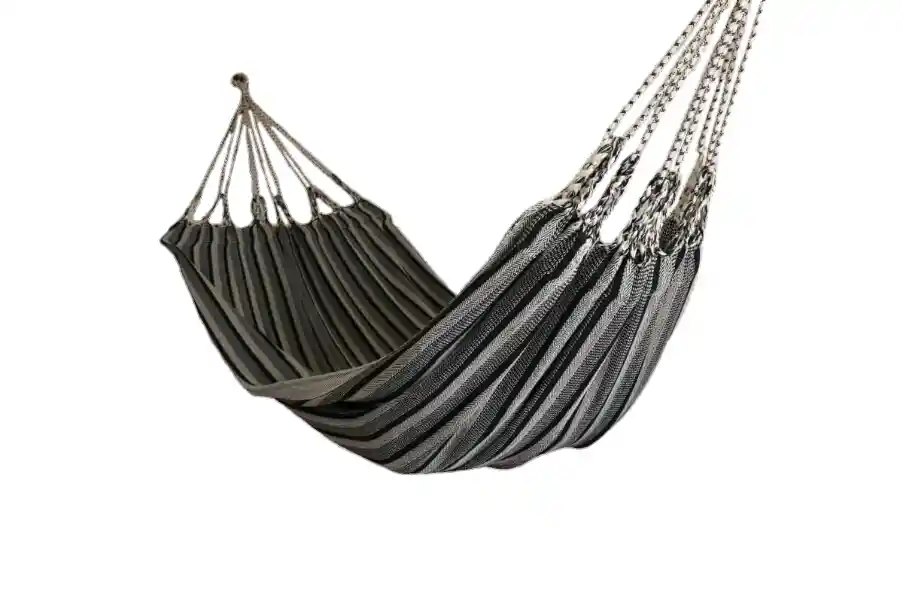 Hamaca En Algodón Negro - Gris