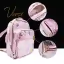 Morral Versi Rio Diseño Bolso Rosado Lizo Femenino Moda