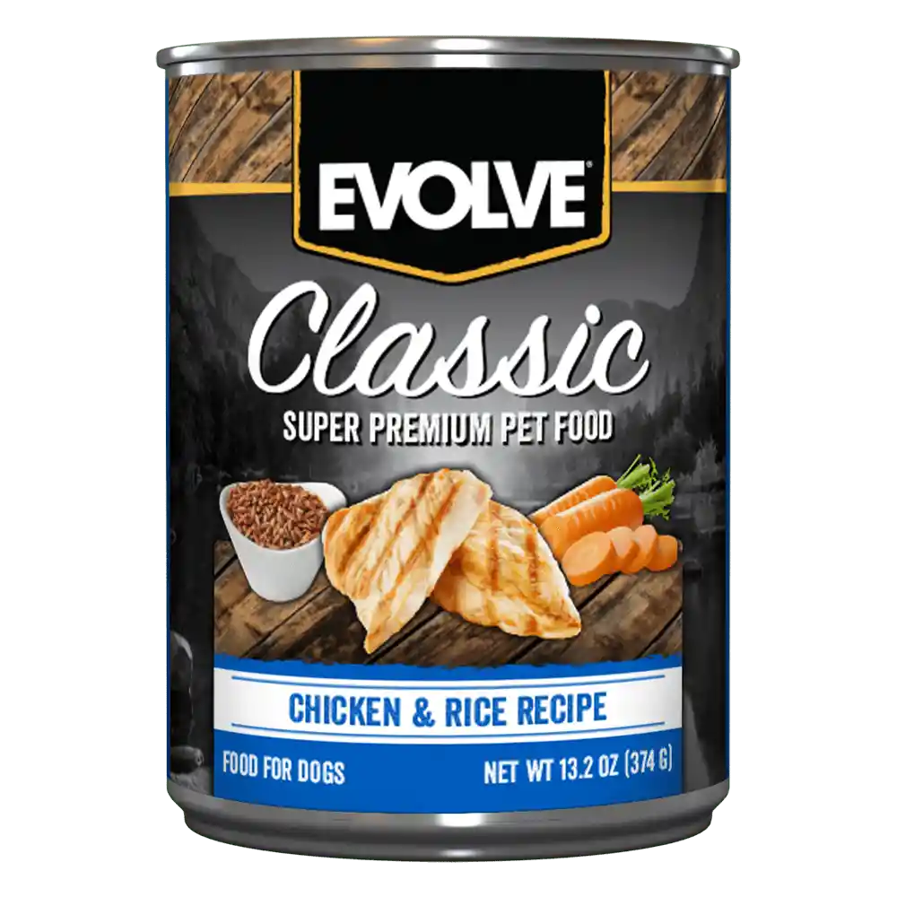 Evolve Perro Lata Pollo 374gr