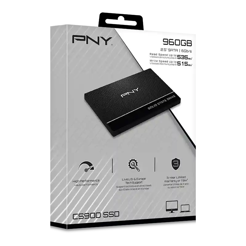 Unidad Solida Pny Cs900 2.5" 960gb