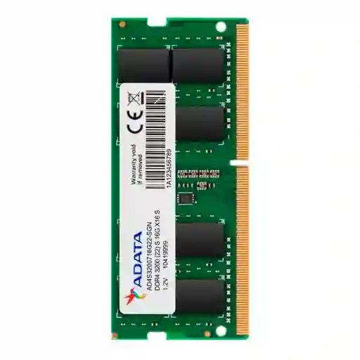 Adata Memoria Ram Para Portatil 8 Gb Ddr4 3200 8x1