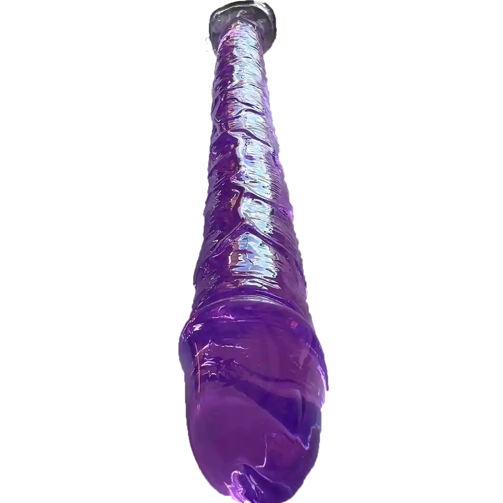 Dildo 46cm Xxl Gigante Extra Large De Silicona Con Chupa