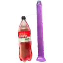 Dildo 46cm Xxl Gigante Extra Large De Silicona Con Chupa