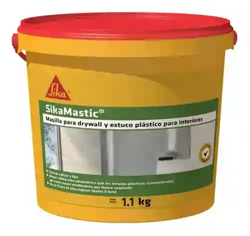 Estuco Sikamastic 1/4 Gl Masilla Drywall