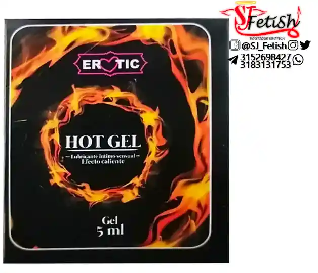 Lubricante Hot Gel 5ml