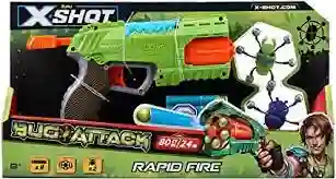 Pistola De Juguete X Shot Bug Attack Rapid Fire + 2 Bichos !