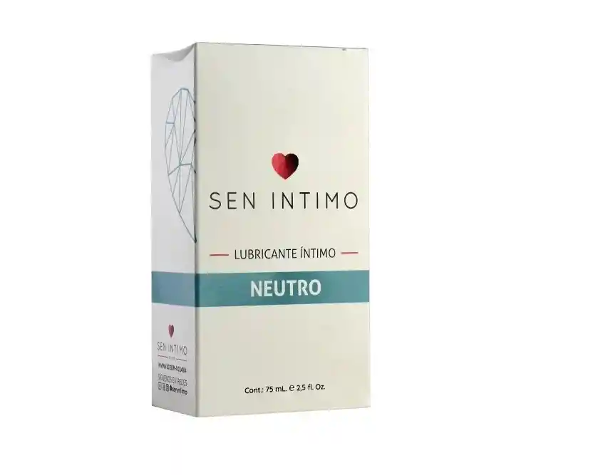 Lubricante Neutro 75ml Sen Intimo