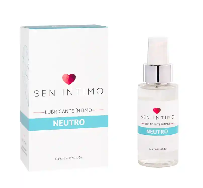 Lubricante Neutro 75ml Sen Intimo