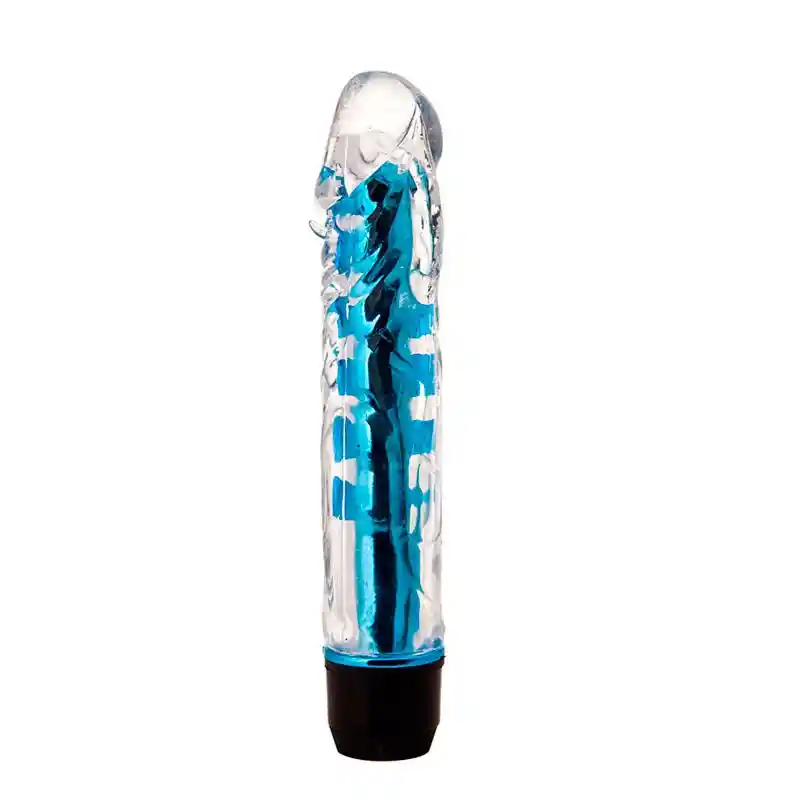 Vibrador Anal Consolador Dildo Silicona Gelatinosa Delicioso 17cm Pilot