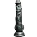 Dildo 22cm Venoso Negro Miller Black