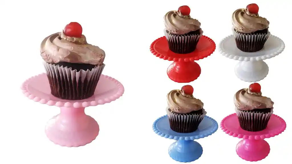 Mini Base Para Cup Cake Postre Pasteles 12 X7 Cm