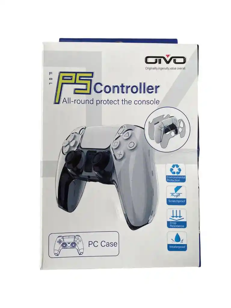 Carcasa Estuche Funda Protectora Compatible Con Mando Ps5
