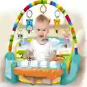 Gimnasio Bebe Infantil Tapete Estimulación Piano Fitness Rack Luces Regalo Obsequio Oferta 0-3 Años Eco Naranja Ref. He0639