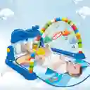 Gimnasio Bebe Infantil Tapete Estimulación Piano Fitness Rack Luces Regalo Obsequio Oferta 0-3 Años Ballena Azul Ref. He0631