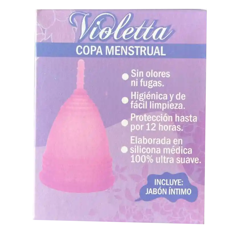 Copa Menstrual + Jabón Sen Intimo Líquido Copa Menstruacion Mestruación Femenina