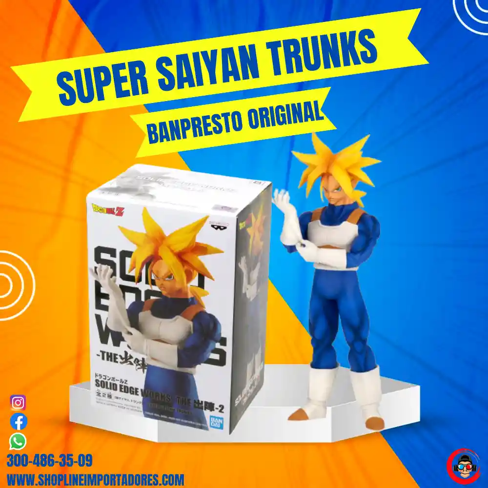 Super Saiyan Trunks Banpresto Original