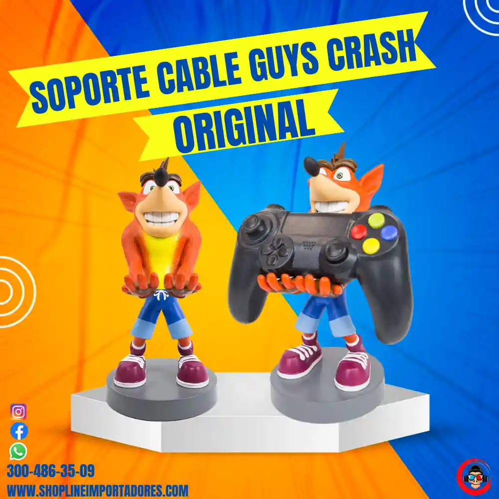 Soporte Cable Guys Crash Original