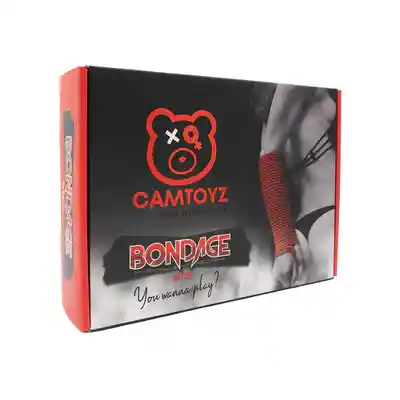 Kit Bondage Capri Rojo | Sex Shop | Fetish | Juguete Sexual | Placer | Erotismo