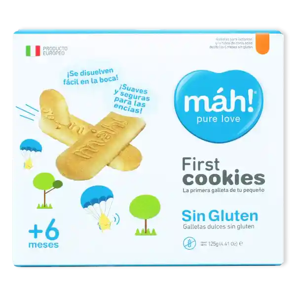 Galletas Para Bebé Máh! Sin Gluten