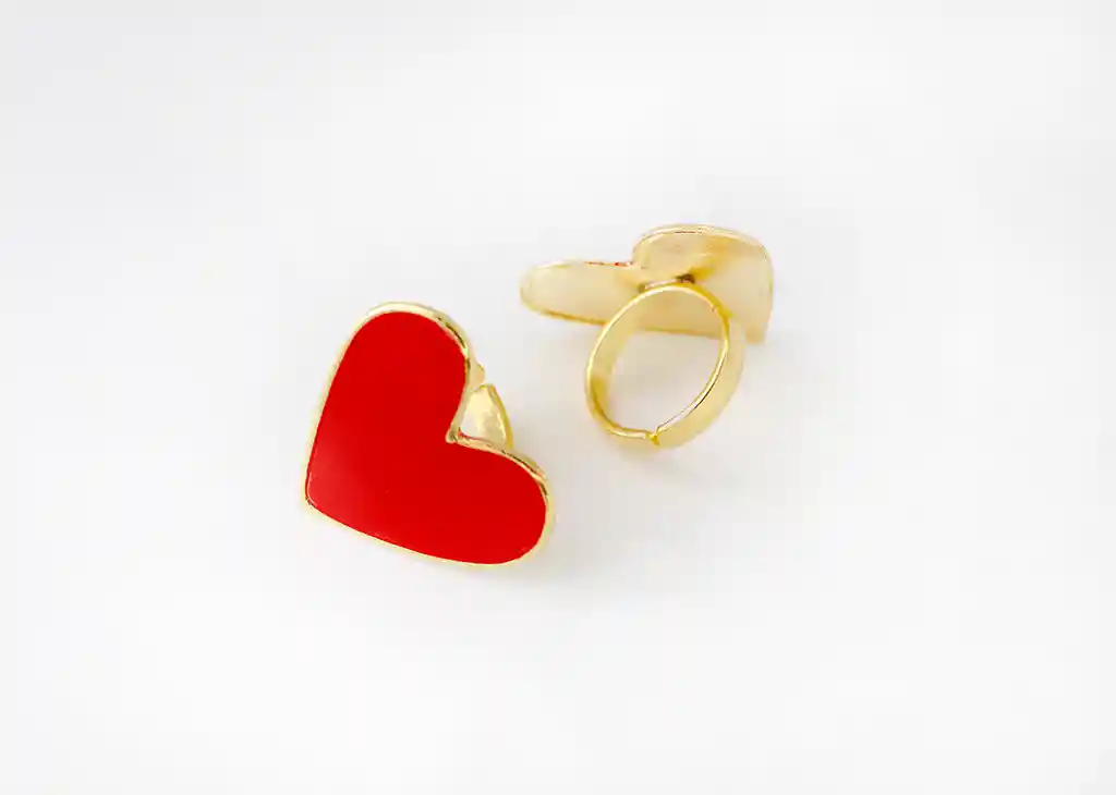 Mp Jewelry Anillo Love Red