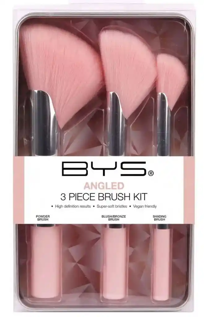 Bys Kit De Brochas Angulares 3 Piezas