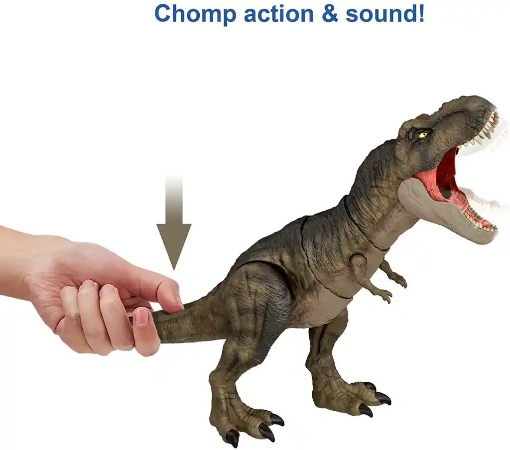 Jurassic World Dinosaurio Tyrannosaurus Rexfigura De Accion Con Sonido