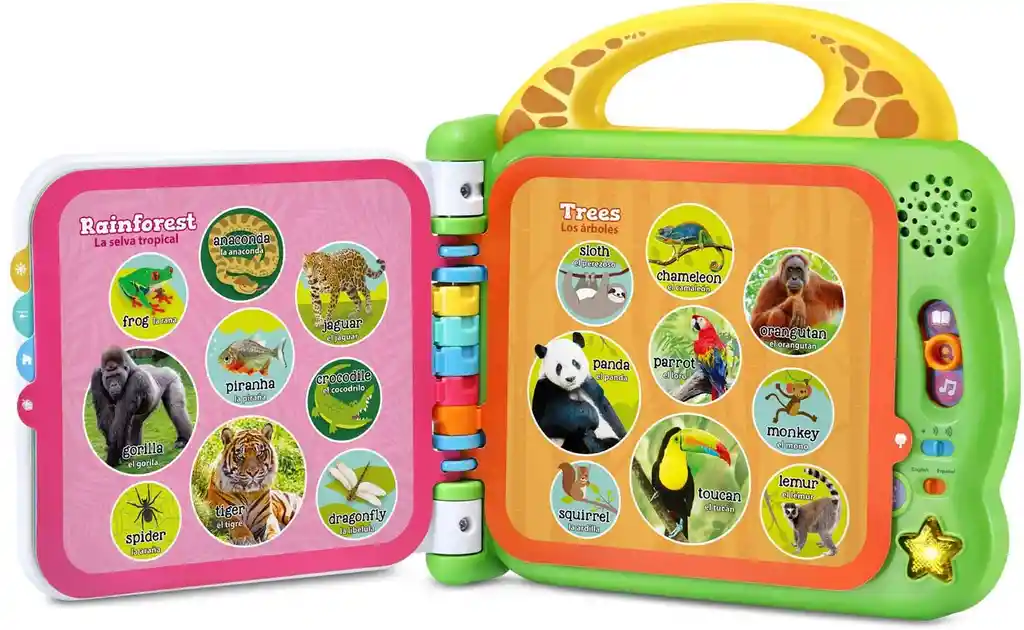 Libro Interactivo Leapfrog 100 Animales Bilingüe