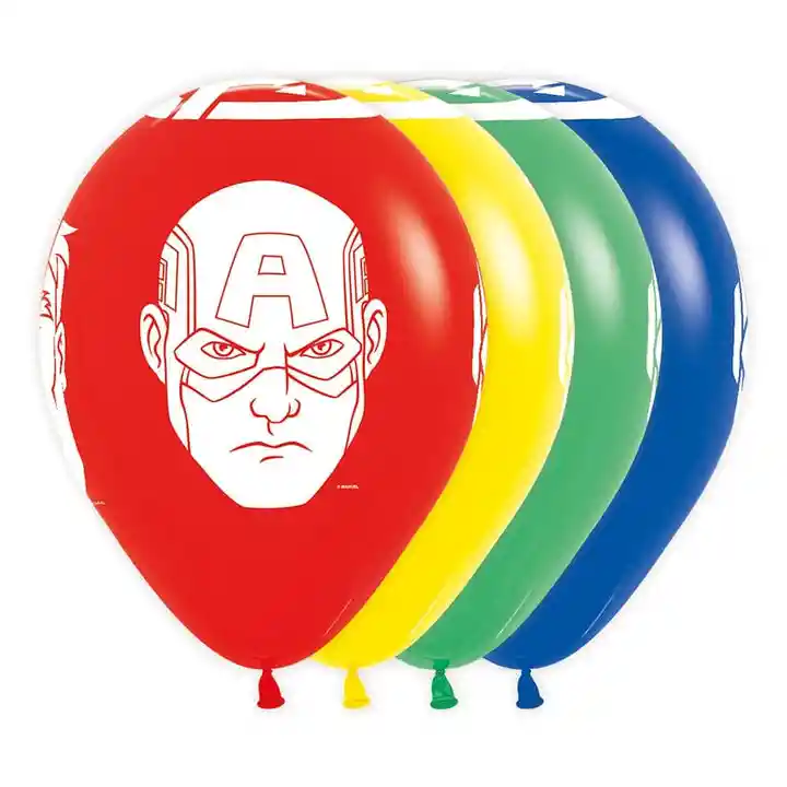 Globos R12 Fashion Avengers Surtido X 10 Und Sempertex