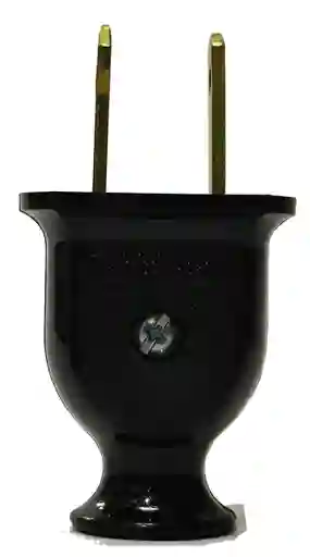 Clavija Conector Negro