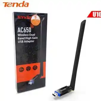 Tenda Tarjeta Wifi Usb Inalambrica Ac650